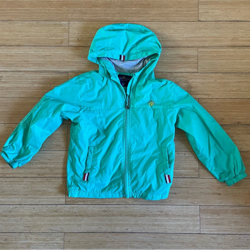 JINGLE BONGALA Kids Lightweight Breathable Raincoat Waterproof Hooded Jacket